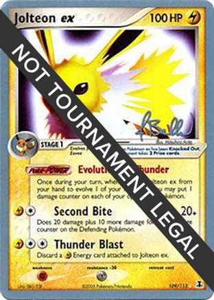 Jolteon ex - 2006 (Jimmy Ballard) (109) [World Championship Decks]
