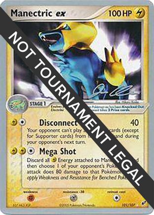 Manectric ex - 2006 (Jason Klaczynski) (101) [World Championship Decks]