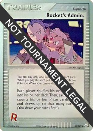 Rocket's Admin. - 2006 (Jimmy Ballard) (86) [World Championship Decks]