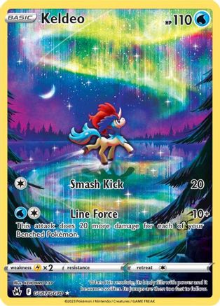 Keldeo (GG07) [Crown Zenith: Galarian Gallery] Holofoil