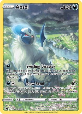 Absol (GG16) [Crown Zenith: Galarian Gallery] Holofoil
