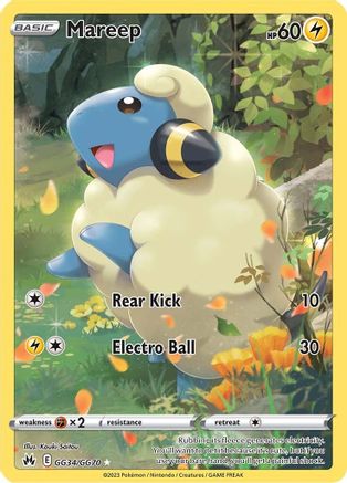 Mareep (GG34) [Crown Zenith: Galarian Gallery] Holofoil