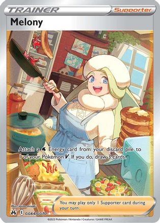 Melony (GG64) [Crown Zenith: Galarian Gallery] Holofoil