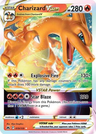 Charizard VSTAR (19) [Crown Zenith] Holofoil
