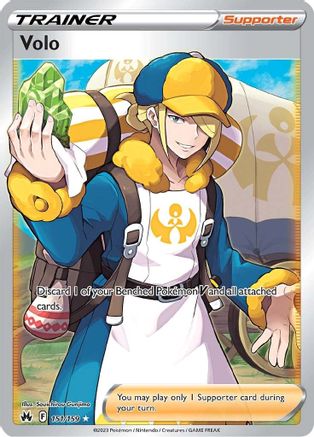 Volo (Full Art) (151) [Crown Zenith] Holofoil