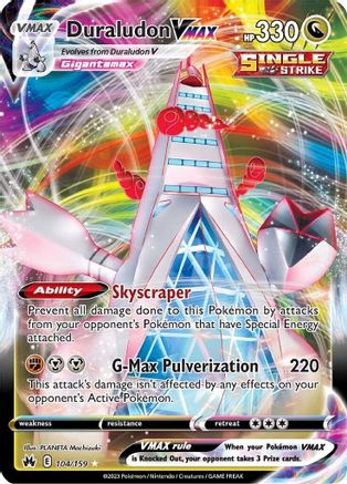 Duraludon VMAX (104) [Crown Zenith] Holofoil