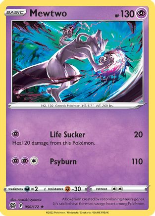 Mewtwo - 056/172 (Cosmos Holo) (56) [Miscellaneous Cards & Products] Holofoil