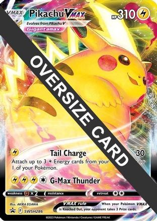 Pikachu VMAX - SWSH286 (SWSH286) [Jumbo Cards] Holofoil