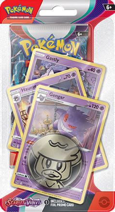 Pokemon Scarlet & Violet Premium Checklane Blister [Gengar]