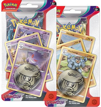 Pokemon Scarlet & Violet Premium Checklane Blister [Set of 2]