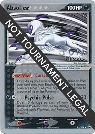 Absol ex - 2007 (Jun Hasebe) (92) [World Championship Decks]