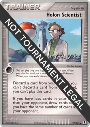 Holon Scientist - 2007 (Jeremy Scharff-Kim) (97) [World Championship Decks]