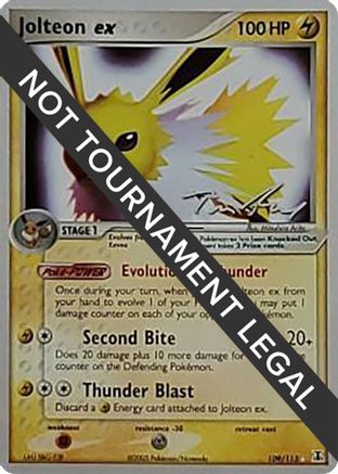 Jolteon ex - 2007 (Tom Roos) (109) [World Championship Decks]