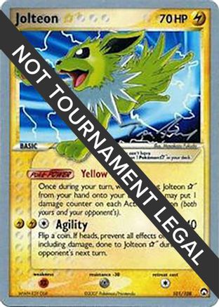 Jolteon Star - 2007 (Tom Roos) (101) [World Championship Decks]