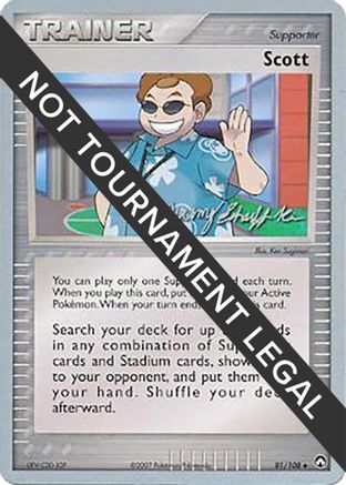 Scott - 2007 (Jeremy Scharff-Kim) (81) [World Championship Decks]