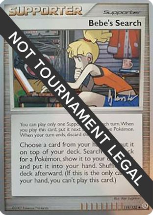 Bebe's Search - 2008 (Dylan Lefavour) (119) [World Championship Decks]