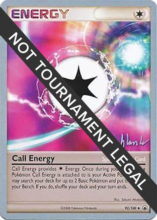 Call Energy - 2008 (Dylan Lefavour) (92) [World Championship Decks]