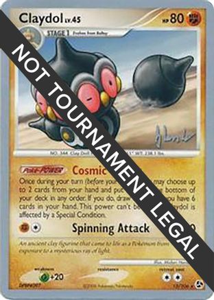 Claydol - 2008 (Dylan Lefavour) (15) [World Championship Decks]