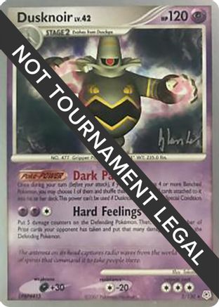 Dusknoir - 2008 (Dylan Lefavour) (2) [World Championship Decks]