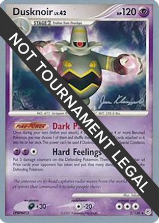 Dusknoir - 2008 (Jason Klaczynski) (2) [World Championship Decks]
