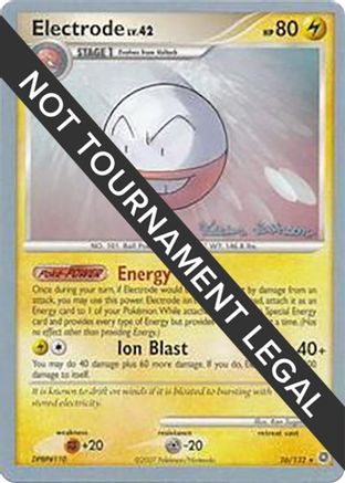 Electrode - 2008 (Tristan Robinson) (26) [World Championship Decks]