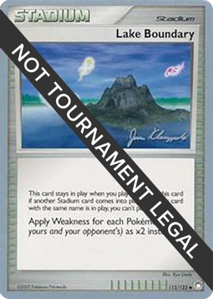 Lake Boundary - 2008 (Jason Klaczynski) (112) [World Championship Decks]