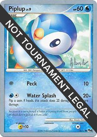 Piplup (15) - 2008 (Dylan Lefavour) (15) [World Championship Decks]