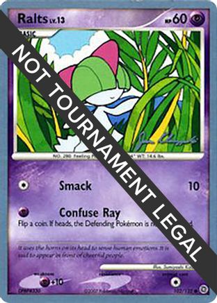 Ralts (102) - 2008 (Jason Klaczynski) (102) [World Championship Decks]