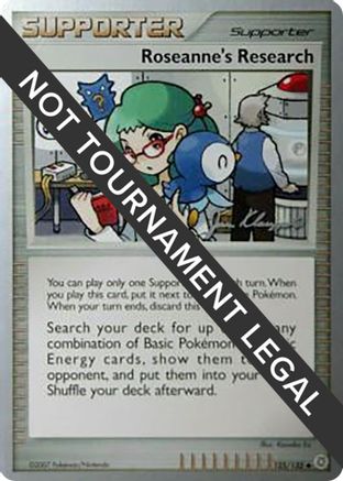 Roseanne's Research - 2008 (Jason Klaczynski) (125) [World Championship Decks]