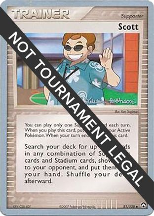 Scott - 2008 (Tristan Robinson) (81) [World Championship Decks]