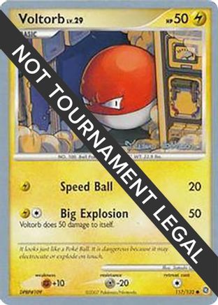 Voltorb - 2008 (Tristan Robinson) (117) [World Championship Decks]