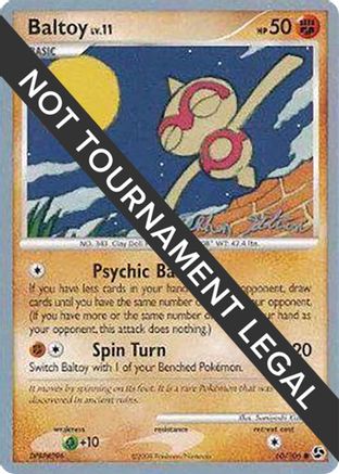 Baltoy - 2009 (Stephen Silvestro) (60) [World Championship Decks]