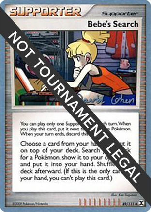 Bebe's Search - 2009 (David Cohen) (89) [World Championship Decks]