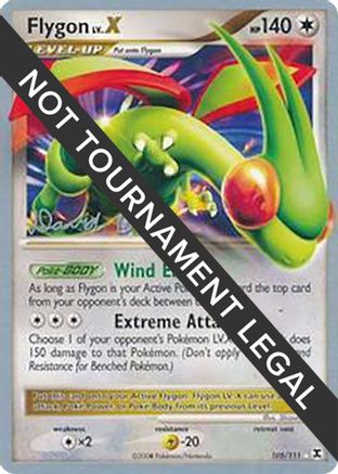 Flygon LV.X - 2009 (David Cohen) (105) [World Championship Decks]
