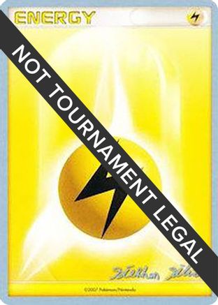 Lightning Energy - 2009 (Stephen Silvestro) () [World Championship Decks]