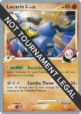 Lucario GL - 2009 (Tsubasa Nakamura) (8) [World Championship Decks]