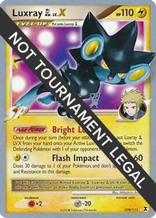 Luxray GL LV.X - 2009 (Tsubasa Nakamura) (109) [World Championship Decks]