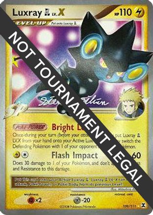 Luxray GL LV.X - 2009 (Stephen Silvestro) (109) [World Championship Decks]
