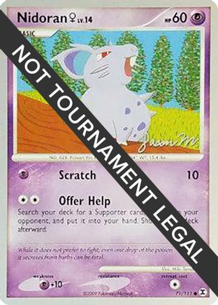 Nidoran F - 2009 (Jason Martinez) (71) [World Championship Decks]