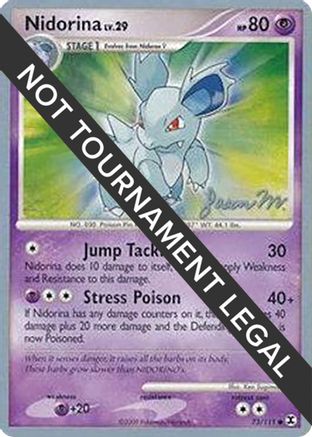 Nidorina - 2009 (Jason Martinez) (73) [World Championship Decks]