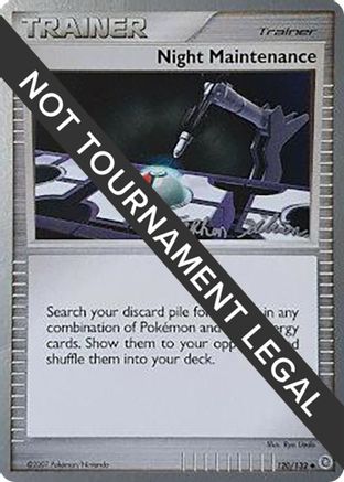Night Maintenance - 2009 (Stephen Silvestro) (120) [World Championship Decks]