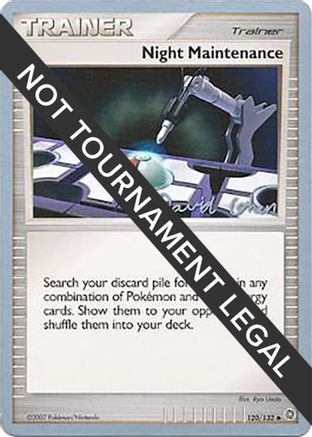Night Maintenance - 2009 (David Cohen) (120) [World Championship Decks]