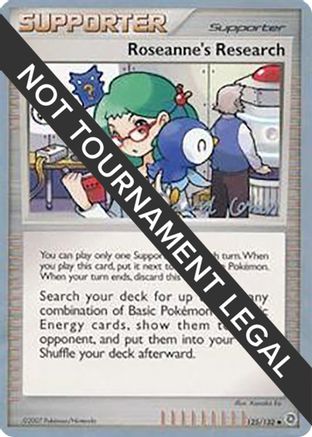 Roseanne's Research - 2009 (David Cohen) (125) [World Championship Decks]