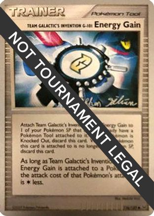 Team Galactic's Invention G-101 Energy Gain - 2009 (Stephen Silvestro) (116) [World Championship Decks]