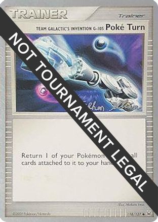 Team Galactic's Invention G-105 Poke Turn - 2009 (Stephen Silvestro) (118) [World Championship Decks]