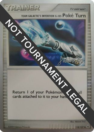 Team Galactic's Invention G-105 Poke Turn - 2009 (Jason Martinez) (118) [World Championship Decks]