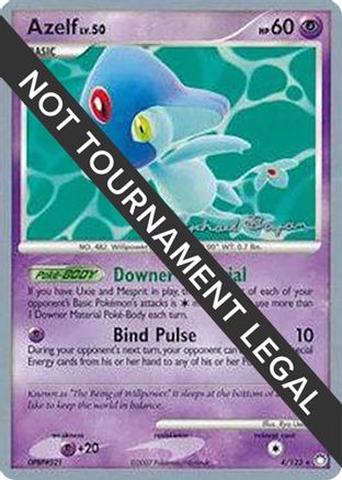 Azelf (4) - 2010 (Mychael Bryan) (4) [World Championship Decks]