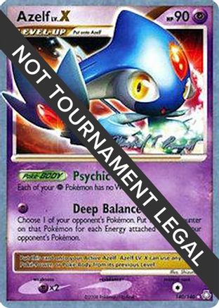 Azelf LV.X - 2010 (Michael Pramawat) (140) [World Championship Decks]