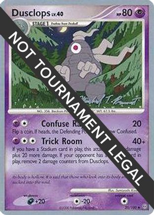 Dusclops - 2010 (Michael Pramawat) (35) [World Championship Decks]