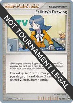 Felicity's Drawing - 2010 (Mychael Bryan) (98) [World Championship Decks]